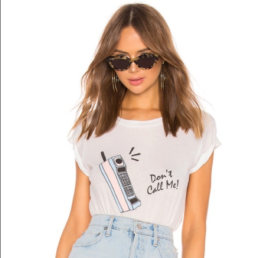 Revolve Wildfox Couture Don't Call Me Tee Medium